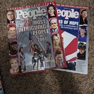 Vintage 9/11 Themed People Magazine - Lot